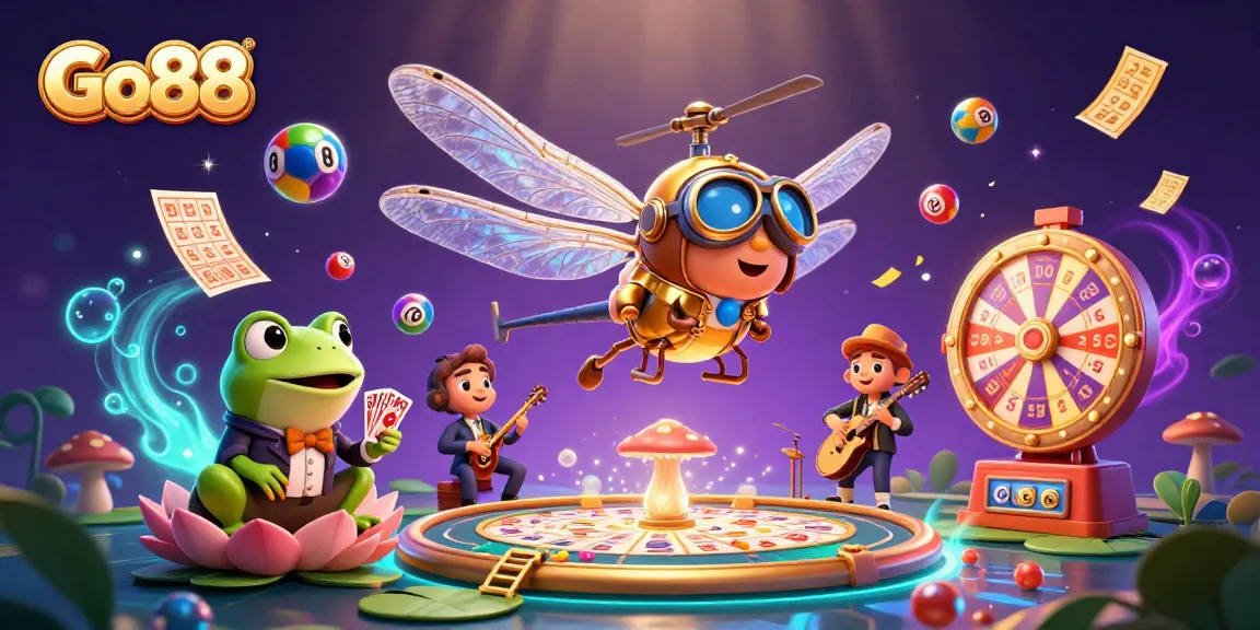 Join Go88 for exciting casino action with lively characters and colorful gaming elements