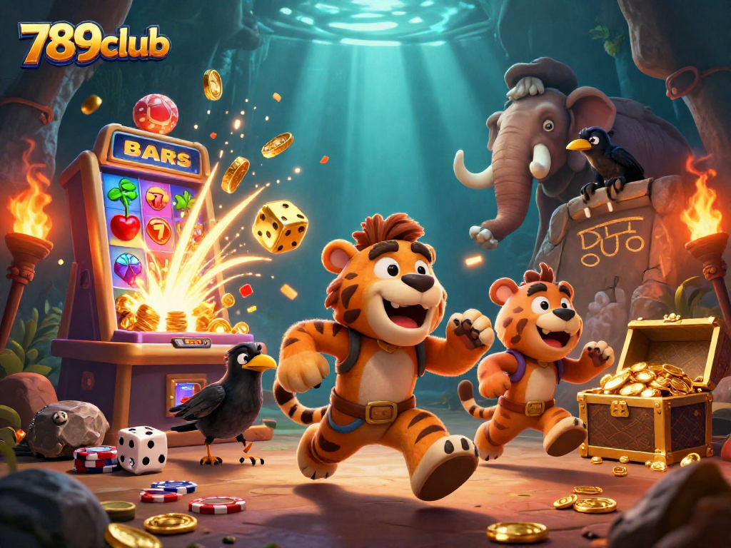 Experience the thrilling 789club casino adventure with lively characters and exciting gaming elements.