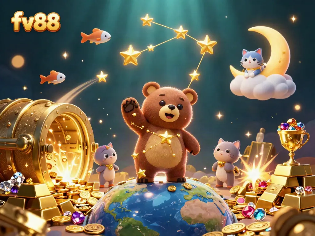 Engage with fv88's thrilling online gambling adventures featuring vibrant gaming elements and dynamic characters.