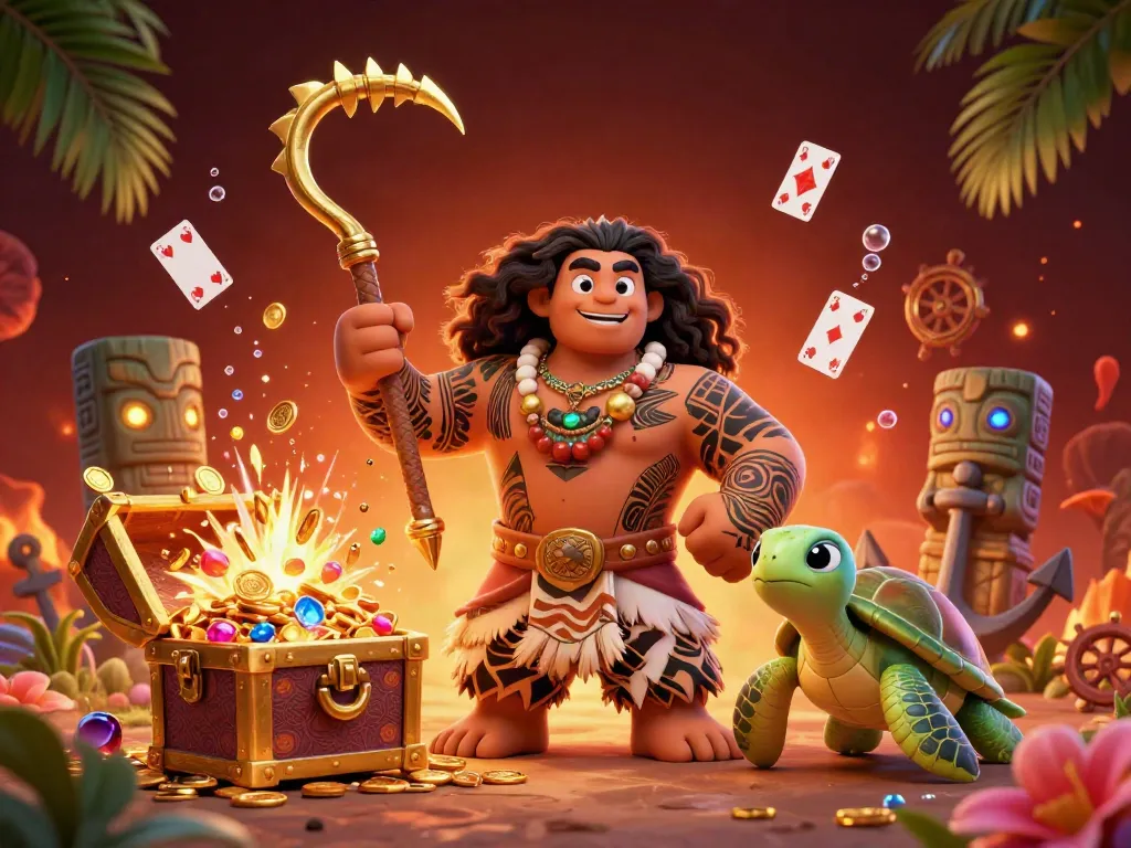 Experience the thrill of F8BET games with vibrant characters and dynamic casino elements in this stunning illustration.