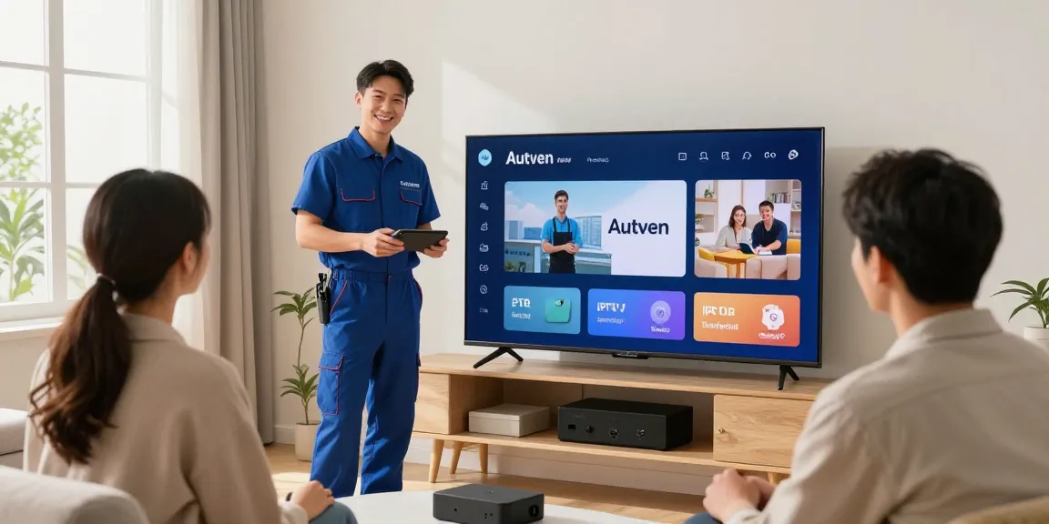 Trusted IPTV UK provider assisting local homeowners with professional installation service.