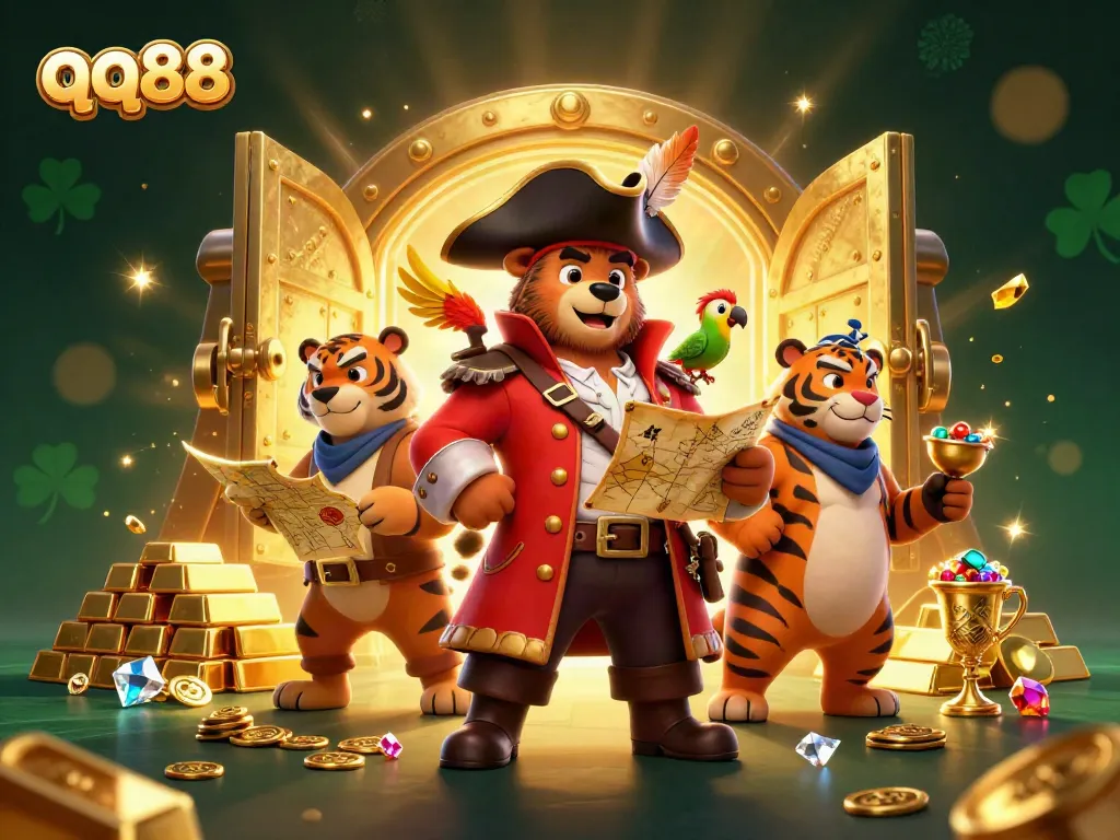 Join the pirate-themed excitement at qq88 with treasure and adventurous gameplay!