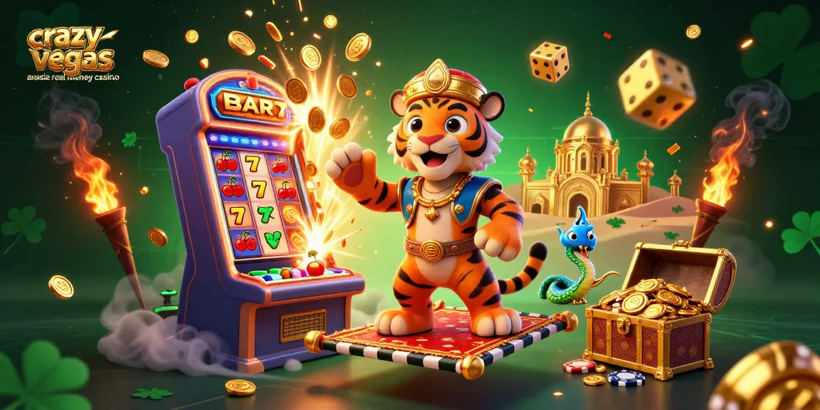 Experience the magic of crazyvegas aussie real money casino with exciting gaming elements and vibrant visuals.