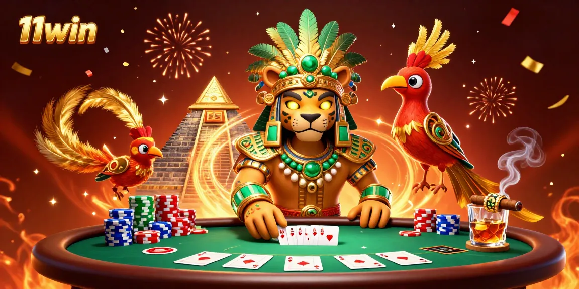 Experience thrilling actions at 11win casino with dynamic poker tables and vibrant celebrations.