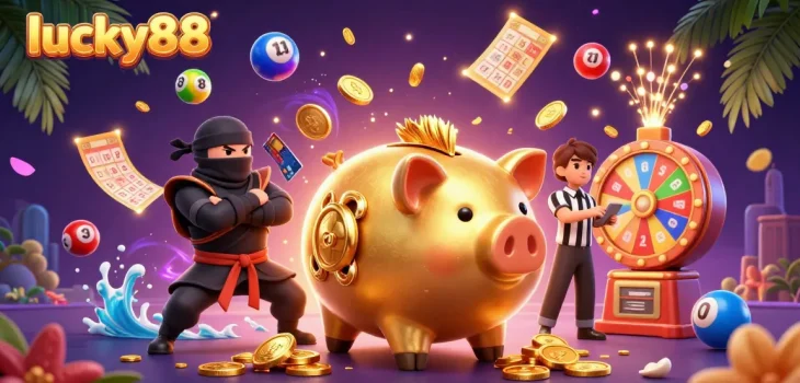 Experience the excitement of lucky88 with a thrilling casino showdown featuring vibrant prizes and dynamic action.